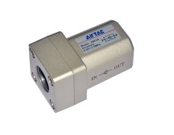 NRV Series Non Return Valve, 1/8'' Port Size, 18mm² Orifice size, 1 Valve Flow Coefficient Cv